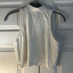 Lululemon Women's White Sleeveless Top
